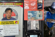 Kurir Asal Lampung Dibekuk di Baturaja, Pengedar Sabu Ditangkap di Lubuk Linggau