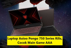 Tahan 48 Jam! Laptop Axioo Pongo 750 Series Rilis, Cocok Main Game AAA