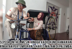 Serba Serbi Peringatan Pertempuran 5 Hari 5 Malam, dari Sepeda Onthel Mesin hingga Radio Kuno Ikut Dipamerkan