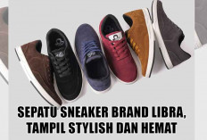 Kualitas Terjamin! Sepatu Sneaker Brand Libra, Tampil Stylish dan Hemat