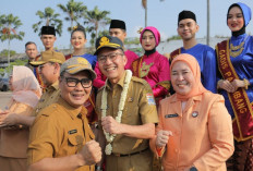 Resmi Maju Pilwako Palembang, Ratu Dewa Pamit dengan Ribuan ASN Setelah 31 Tahun Mengabdi