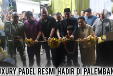 Pertama di Palembang! Luxury Padel Milik Iman Falucky Fahri Hadirkan 4 Lapangan Indoor Standar Dunia