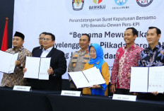 Penandatanganan Surat Keputusan Bersama Wujudkan Pilkada Damai, Ada Sosok PJU Polri, Siapa Dia?