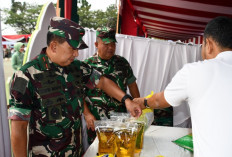 Danrem Gapo Hadiri Pembukaan Bazar TNI Serentak 1447 H di Kota Palembang
