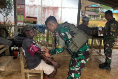 Ada Pelayanan Kesehatan Keliling Dilakukan Satgas Yonif 144 Jaya Yudha, Dalam Rangka Apa