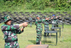 Tingkatkan Profesionalisme, Prajurit Korem Gapo Latihan Menembak Dengan 3 Sikap, Seperti Apa Itu?