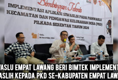 Detik-Detik Pilkada Serentak 2024, Bawaslu Empat Lawang Beri Bimtek Implementasi SIWASLIH ke PKD se-Kabupaten 