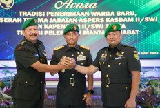 Resmi! Kolonel Inf Paiman Jabat Kapendam II Sriwijaya