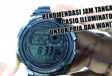 Rekomendasi Jam Tangan Casio Illuminator, Untuk Pria dan Wanita!