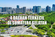 4 Daerah Terkecil di Sumatera Selatan, Siapa Sangka Ternyata Palembang Urutan ke...
