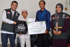 Tebar Kebahagiaan Jelang Idul Fitri, LKNU Sumsel Bagikan Paket Lebaran, Ini Penerimanya