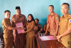 Pjs Kades Sinjar Bulan Lahat Sertijab dengan Nanik Diarti, Ini Buktinya 