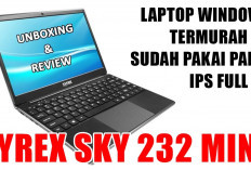 Gak Nyangka! Zyrex Sky 232 Mini, Laptop Windows Termurah Ini Sudah Pakai Panel IPS Full HD