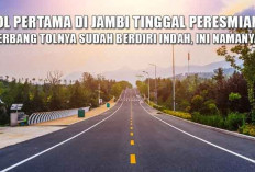 Tol Pertama di Jambi Tinggal Peresmian, Gerbang Tolnya Sudah Berdiri Megah, Ini Namanya