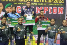 Pejabat Nomor 1 Kodim Bute Tutup Kejuaraan Karate Dandim Bute Shokaido Open