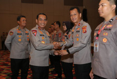 Rakernis SDM Polda Sumsel 2025, Polres Ogan Ilir Raih Juara 1 Lomba Produktivitas Hasil Panen Jagung Pipil