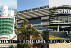 8 PTS Terbaik di Indonesia versi QS WUR 2024, Ada Binus, Telkom University Hingga UNUSA
