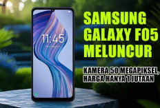 Samsung Galaxy F05 Meluncur, Kamera 50 Megapiksel, Harga Hanya 1 Jutaan 