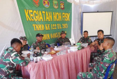 SOLID! Antar Satuan TNI Saling Berkoordinasi Jalankan Program TMMD Ke-122 Kodim Lahat