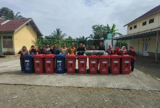 Ciptakan Lingkungan Bersih dan Bebas Sampah, Pemdes Sirah Pulau Lahat Gandeng Institusi Ini