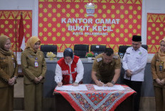 PMI Palembang dan Bukit Kecil Teken MoU Donor Darah Rutin, Targetkan Gerakan 1 RT 1 Kantong Darah