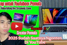 5 Pilihan Laptop Live Streaming 2025, Kualitas Terbaik dan Anti Lag!