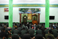 Peringati Isra Mi’raj, Kasrem Gapo Tekankan Pembentukan Karakter Prajurit yang Berakhlak Mulia