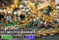 Fakta di Balik Warna Emas, Ternyata Ada Warna Hijau Hingga Biru