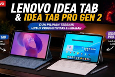 Lenovo Idea Tab Plus Hadir dengan Layar 2,5K dan Baterai 10.200 mAh + AI, Mulai Rp6,2 Juta!