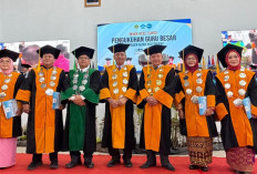 Empat Guru Besar UIN Raden Fatah Dikukuhkan, Begini Pesan Rektor