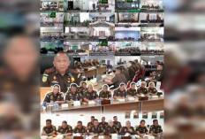 Briefing Seluruh Jajaran, Ini Sosok Kajati Sumsel di Hari Pertama Berdinasnya