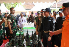 Pejabat Tinggi Korem Gapo Hadir Dalam Apel Simulasi Karhutla, Siapa?