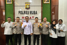 Audiensi Dengan Polres Muba, Ini Pembahasan BNNP Sumsel Lakukan