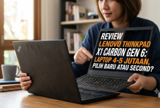 Review Lenovo ThinkPad X1 Carbon Gen 6: Laptop 4-5 Jutaan, Pilih Baru atau Second?