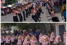 ISTIMEWA! Lomba Baris Berbaris SMPN 1 Lahat Selatan Cetak Juara 1 Putra dan Putri, Simak Yuk