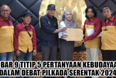 Kobar 9 Titip 5 Pertanyaan Kebudayaan dalam Debat Pilkada Serentak 2024, Bikin Penasaran Cawako dan Cagub!