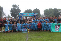 Yonif 144/JY Ukir Prestasi Raih Juara I Kompetisi Sepak Bola Piala Askab Kabupaten Rejang Lebong
