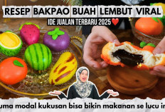 Bakpao Buah VIRAL! Hasilnya Bakpao Buah Secantik Dessert Mahal! Resep Praktis