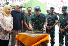 Bantu Akses Anak Sekolah dan Warga OKI, Pangdam II Sriwijaya Resmikan Jembatan Gantung Garuda Merah Putih