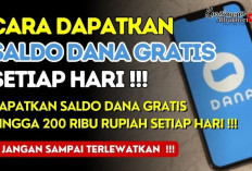 5 Cara Mendapatkan Saldo DANA Gratis 2024, Satu Diantaranya Main Game Dapat Cuan!