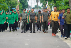 Pangdam Olahraga Bersama Prajurit dan PNS TNI Jajaran Kodam II Sriwijaya