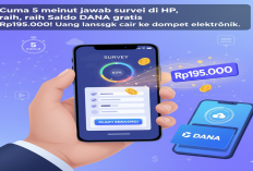 Modal HP dan Kuota! Jawab Survei 5 Menit, Klaim Saldo DANA Rp195.000 ke Dompet Elektronikmu!