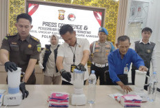 Blender Barang Bukti Sabu, Ini Tujuan Satres Narkoba Polrestabes Palembang  