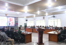 Pimpin Rakor Konstruksi Cetak Sawah Rakyat 2026, Danrem Gapo Tegaskan Pentingnya Hal Ini
