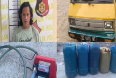 Penyalahgunakan BBM Subsidi, Warga Tanjung Pinang Digiring Ke Polres Ogan Ilir
