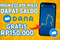 Main Escape Maze Dapat Saldo DANA Gratis Rp150K, Simak Info Lengkapnya