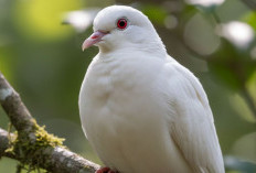 Dikenal Bertuah dan Langka, Burung Perkutut Putih Mata Merah Jadi Incaran Kolektor Karena Aura Sakralnya