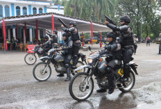 Polres Lahat Gelar Simulasi Sispam Kota, Tingkatkan Kesiapsiagaan Hadapi Unjuk Rasa
