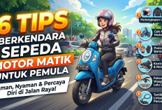 6 Tips Berkendara Sepeda Motor Matik untuk Pemula agar Aman, Nyaman, dan Lebih Percaya Diri di Jalan Raya
