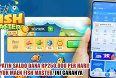 Dapatin Saldo DANA Rp250.000 Per Hari! Yuk Maen Fish Master, Ini Caranya